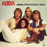 Обложка сингла «Angeleyes» (ABBA, 1979)
