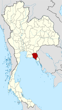 Чантхабури (Chanthaburi), карта
