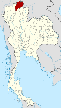 Чианграй, карта