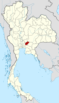 Накхоннайок, карта