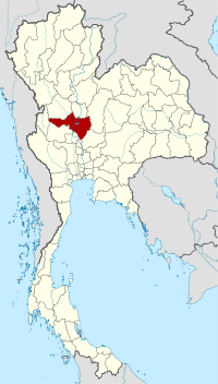 Накхонсаван, карта