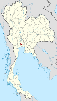 Нонтхабури, карта