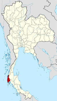 Пхангнга, карта