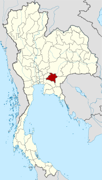 Прачинбури (Prachin Buri), карта