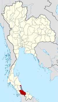 Сонгкхла, карта