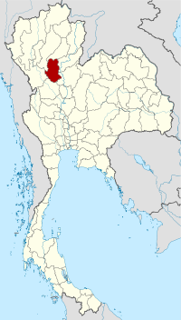 Сукхотхай, карта