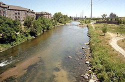 река Саут-Платт в Денвере