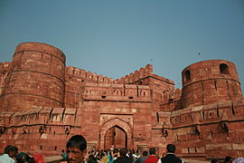 Gates and Walls-Red Fort-Agra-India5341.JPG