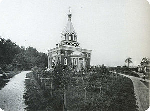 Храм Александра Невского в 1880-х годах