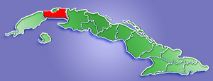 Гавана на карте