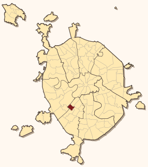 Ломоносовский на карте