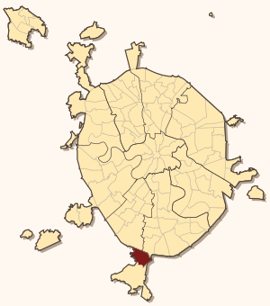 Северное Бутово на карте