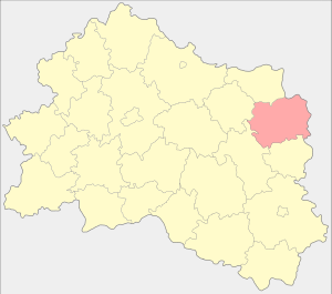 Новодеревеньковский район на карте