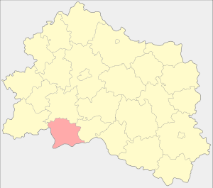 Троснянский район на карте